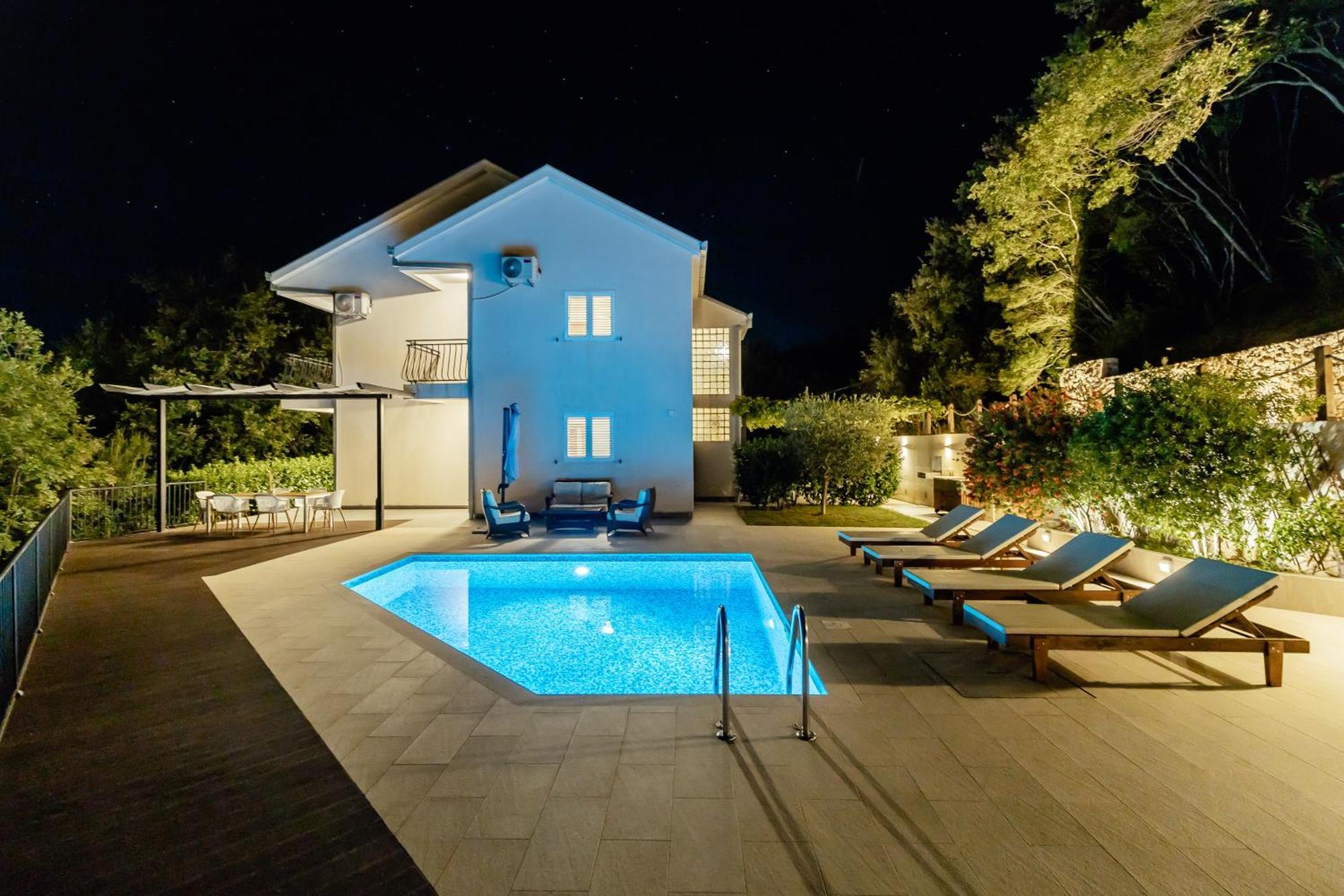 Villa Sladovic Herceg Novi Dış mekan fotoğraf